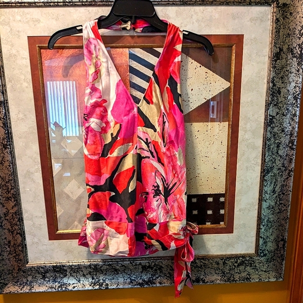 Banana Republic Floral Halter Top
